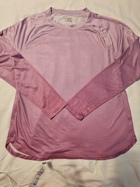 Ocean + Coast Lavender Ombre Long Sleeve Performance Shirt